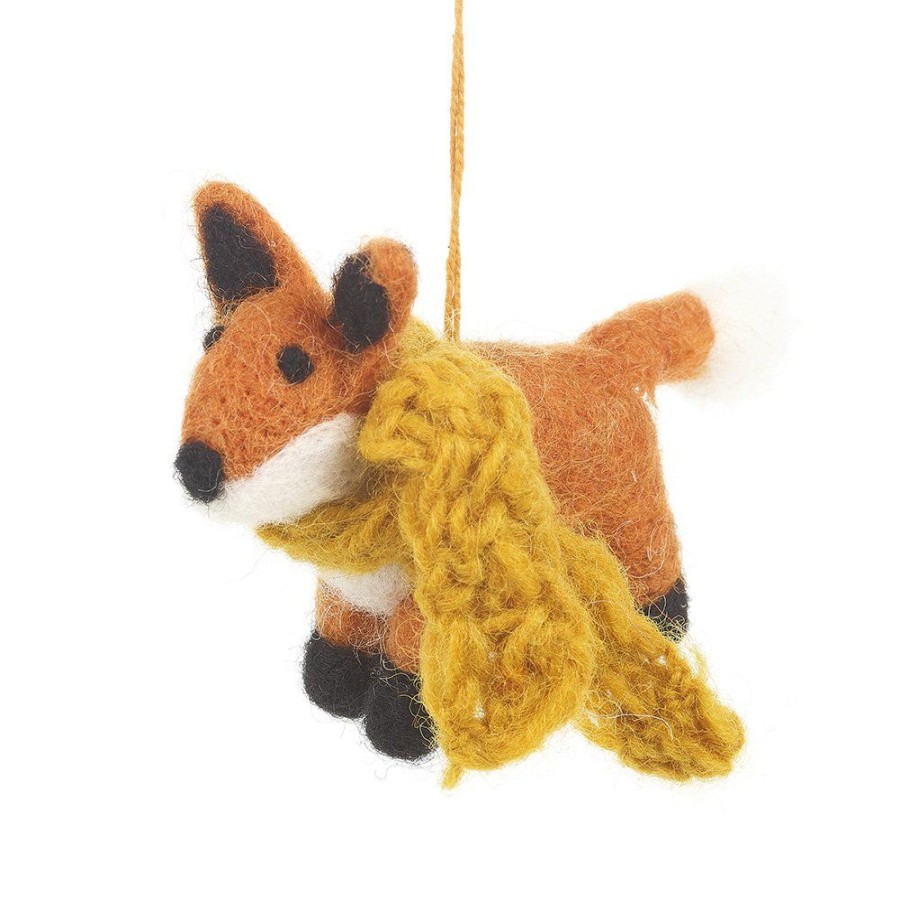 Weihnachten fleuriscoeur | Filzanhanger Fuchs