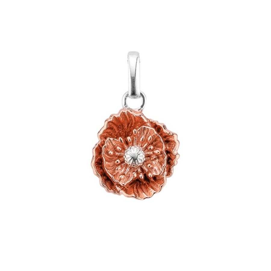 Schmuck fleuriscoeur | Anhanger Mohnblume